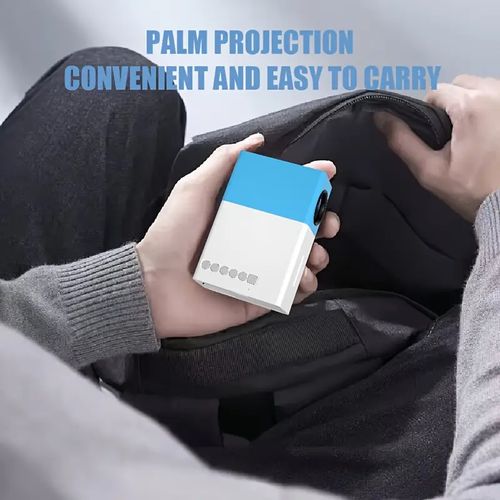 High definition intelligent projector LED light source, mini portable projector, suitable for home theaters, outdoor camping