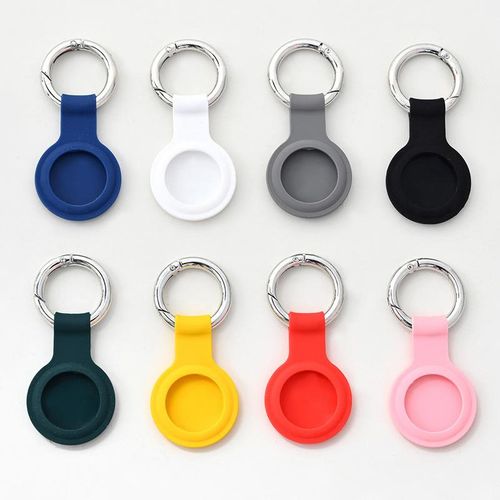 Airtags Belkin Airtag Case With Key Ring Secure Holder Protective Cover For Dogs Keys Backpacks Apple Airtags Tracker Keychain