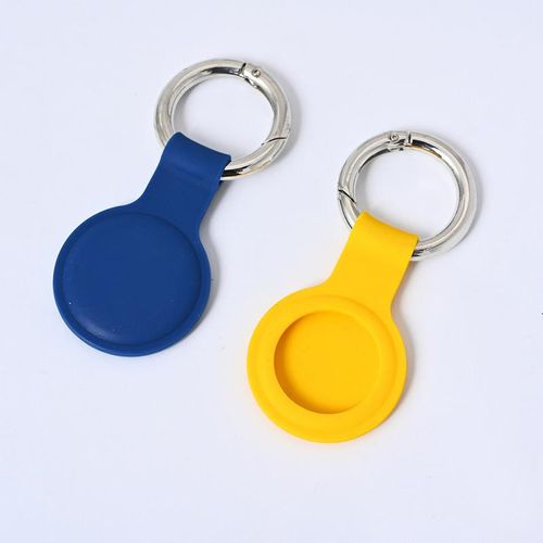 Airtags Belkin Airtag Case With Key Ring Secure Holder Protective Cover For Dogs Keys Backpacks Apple Airtags Tracker Keychain
