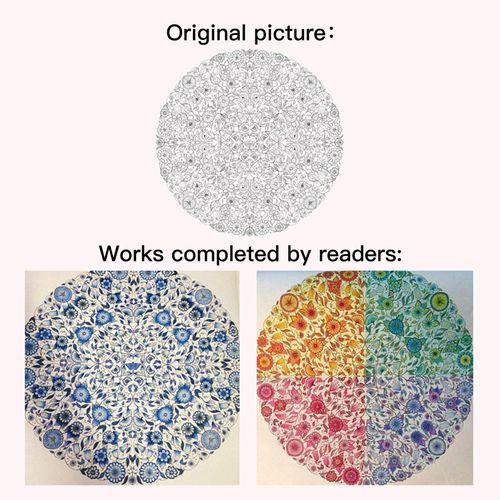 96 Pages English Edition Coloring Book Graffiti Painting Book Art Drawing Supplies for Children Students Adults Artists Relieve Stress NO5119