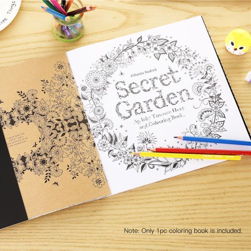 96 Pages English Edition Coloring Book Graffiti Painting Book Art Drawing Supplies for Children Students Adults Artists Relieve Stress NO5119