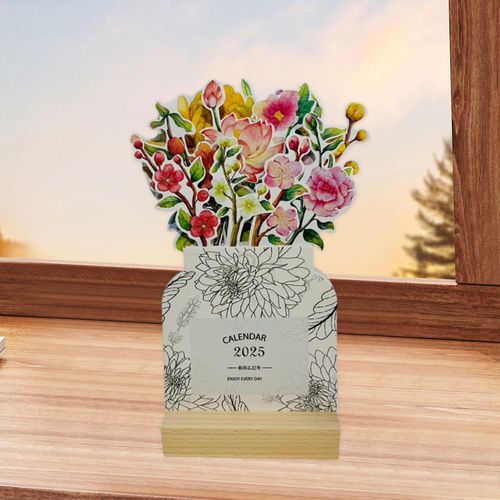 2025 Desk Calendar Desktop Decoration Calendar For  B
