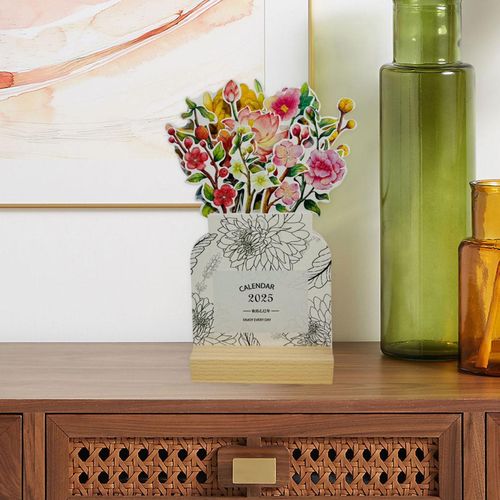 2025 Desk Calendar Desktop Decoration Calendar For  B