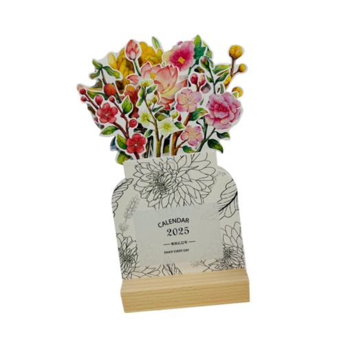 2025 Desk Calendar Desktop Decoration Calendar For  B