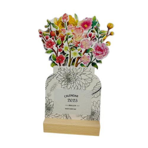 2025 Desk Calendar Desktop Decoration Calendar For  B