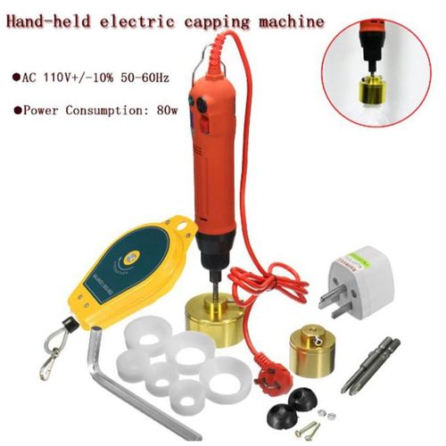 Electric Bottle Capping Machine For Plastic Bottle 10-50mm Diameter