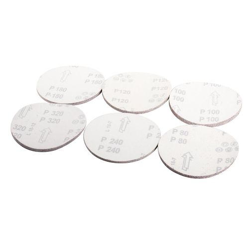 30pcs/set 5inch 125mm Round sandpaper Disk Sand Sheets Grit 80/100/120/180/240/320 Hook and Loop Sanding Disc for Sander Grits