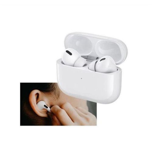 Airpods with Original sound and bess-White