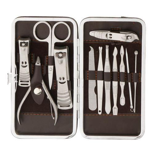 12x Pedicure   Set Nail Clippers Cleaner Cuticle Grooming Kit
