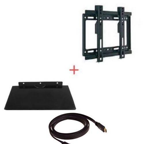 Pack Of TV Mount 14 To 42 Plus DVD Decoder Mount Plus Free TV HDMI Cable -Black