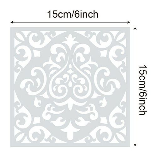 16 Pack Painting Template Hollow Mandala Template Sets