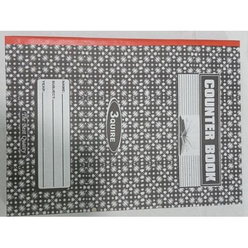 6 Pieces A4 Counter Books 3quire