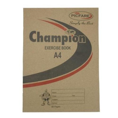 Champion A4 Black Books l Dozen 12 Pieces 96 Pages Each