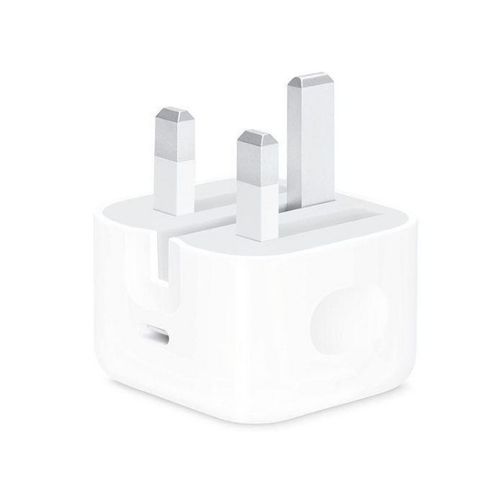 Charge Manggis Original iPhone Faster Charger 20W - White, Black