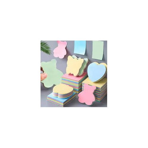 5 Packs Of  Brightly Multicoloured Sticky Notes *100 Sheets In Each  Pack * _ Multicolour