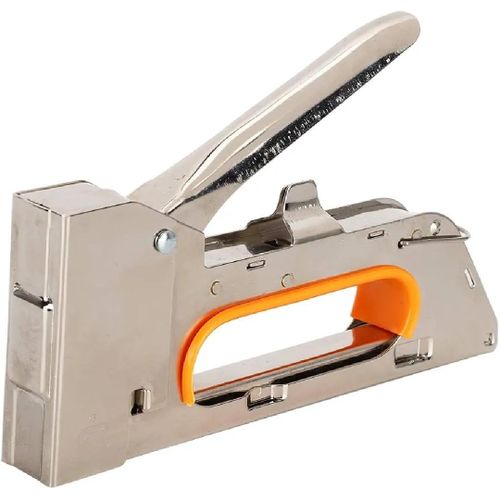 High Performance Staple Gun Manual Nailer Frame Stapler Gun Hand Operated Nail Tool U-Type Ergonomic for Canvas