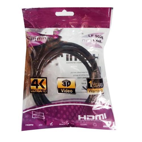 HDMI Cable For Clearer TV Pictures With Ultra HD-Black