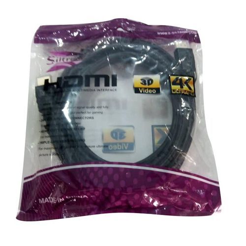 HDMI Cable For Clearer TV Pictures With Ultra HD-Black