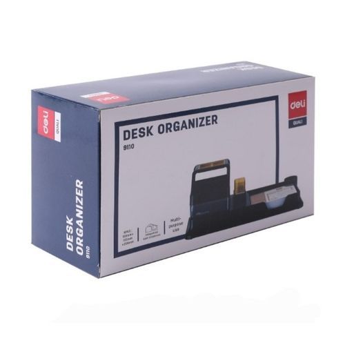 Deli Stylish Desk Organiser 9110 -Grey