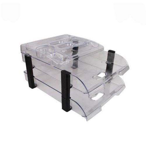 Executive Document Tray + 1 Free Black Maker - Black