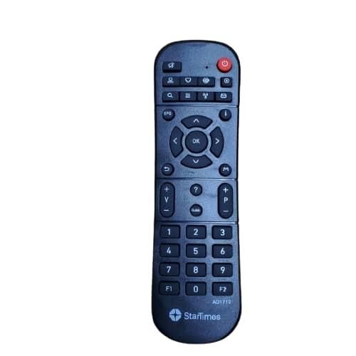 Startimes High Definition Remote Control For Decoder Or Receiver- Black