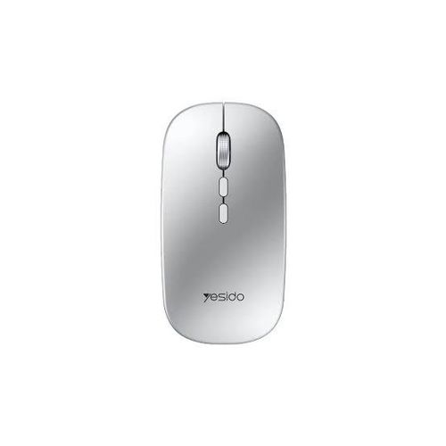 Yesido KB15 Slim 2.4G Rechargeable Wireless Mouse Silver