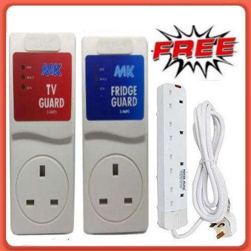 TV Guard For Vitron Tv + Fridge Guard For Hisense Fridge + FREE 4 Way Extension