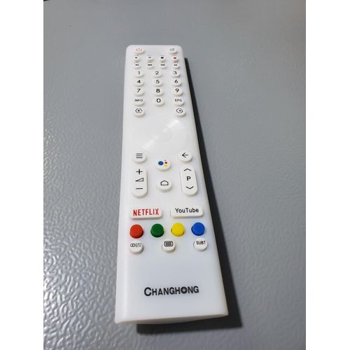 Changhong Remote Control Replacement For Smart TVs Android - Black