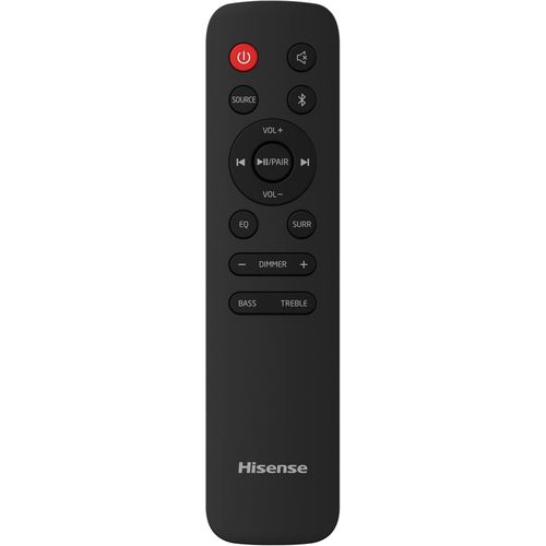 Hisense  HS312 3.1ch Sound Bar with Wireless Subwoofer - Black