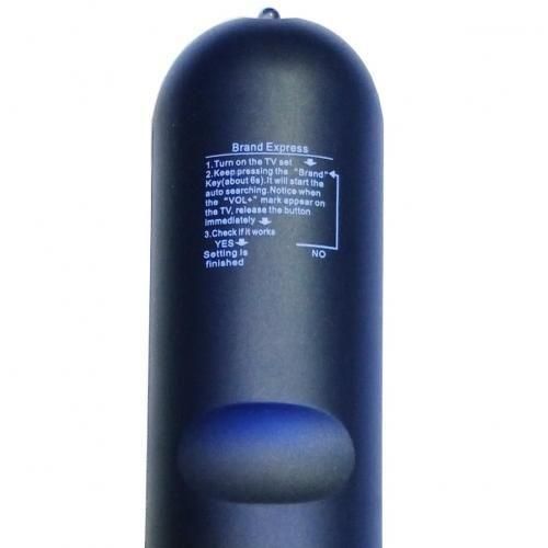 Universal Remote For Both Smart & Non Smart TVs - Black