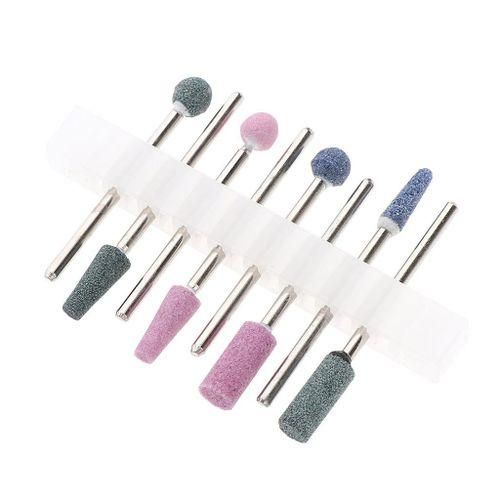 Quartz 2.35mm Nail Drill Bits Set Acrylic Nail Files Buffing Bits