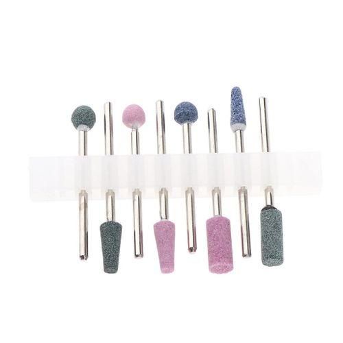 Quartz 2.35mm Nail Drill Bits Set Acrylic Nail Files Buffing Bits
