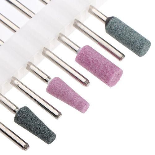 Quartz 2.35mm Nail Drill Bits Set Acrylic Nail Files Buffing Bits