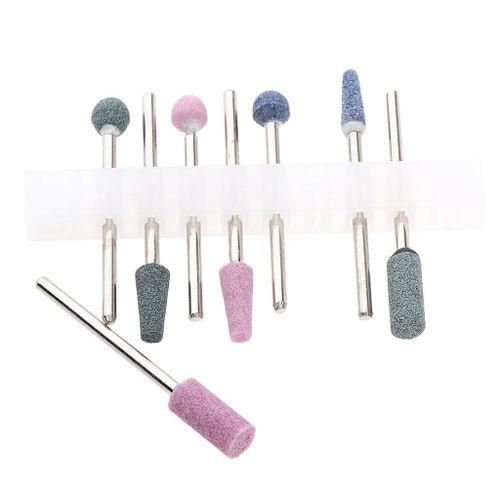 Quartz 2.35mm Nail Drill Bits Set Acrylic Nail Files Buffing Bits