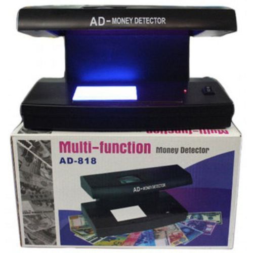 Multifunction Money Detector Counterfeit Bill Detectors - Black