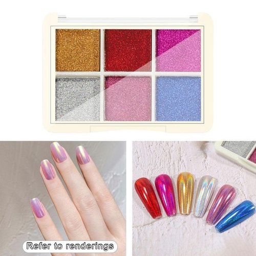 Nail  Pigment Holographic Nail Glitter Iridescent Nail For 012