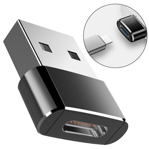 USB Type C OTG Adapter USB USB-C Male To Micro USB Type-c Female Converter For Macbook For Samsung Xiaomi iPhone 12 11 Connector Red