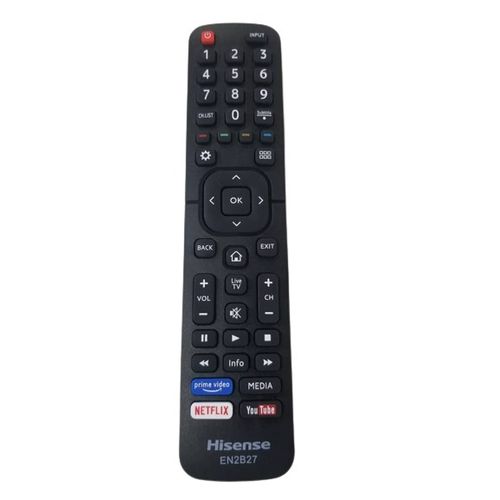 Hisense Remote Control For Smart Tvs Vidaa And Android-Black