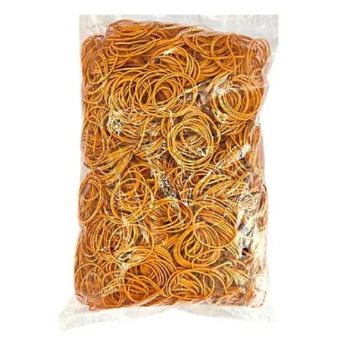 Brown Rubber Bands - 1 Kg