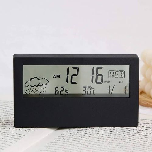 optically Controlled Liquid Crystal Alarm Clock, battery use bedroom, wardrobe, office