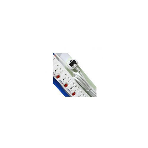 Borl Heavy Duty Premium Extension Socket  6Ways -White