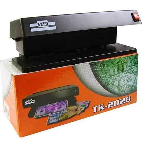 Star TK-2028 Counterfeit Money Currency Detector - Black