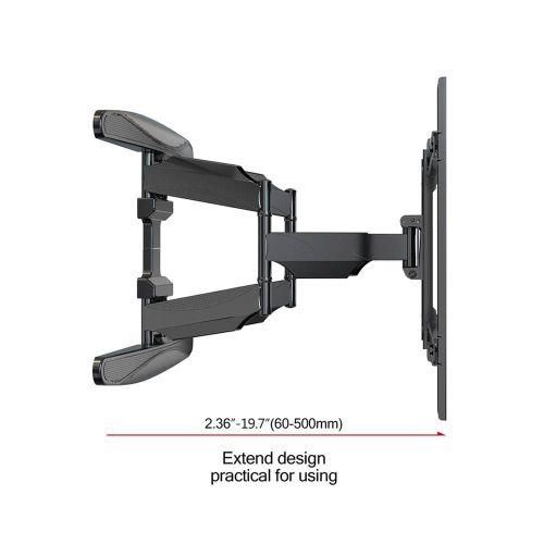 V STAR Full Motion Cantilever Adjustable Tv Wall Mount 55 To 85 Inches - Black