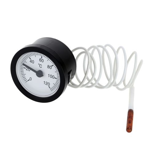 Dial Thermometer Capillary Temperature Gauge With 1m Sensor