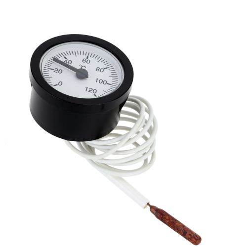 Dial Thermometer Capillary Temperature Gauge With 1m Sensor