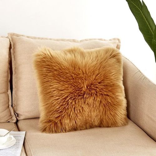 Cushions With Micro Fibre -  Gold