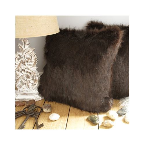 Cushions With Micro Fibre -  Brown