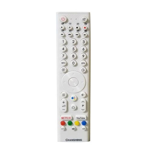 Changhong Remote Control For Smart TVs Android And Other Software -White
