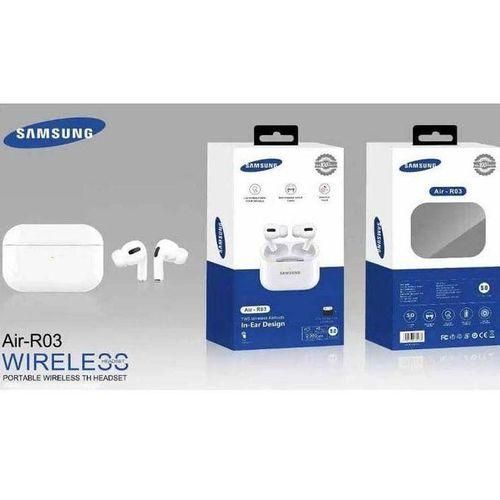 Samsung  Airpods wireless Bluetooth Pure Sound Bess pods-White