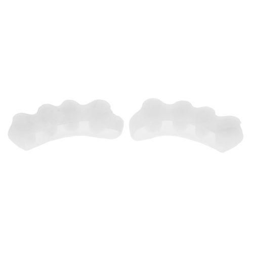 Silicone Toe Separators Bunion  Rubber Spacers  White